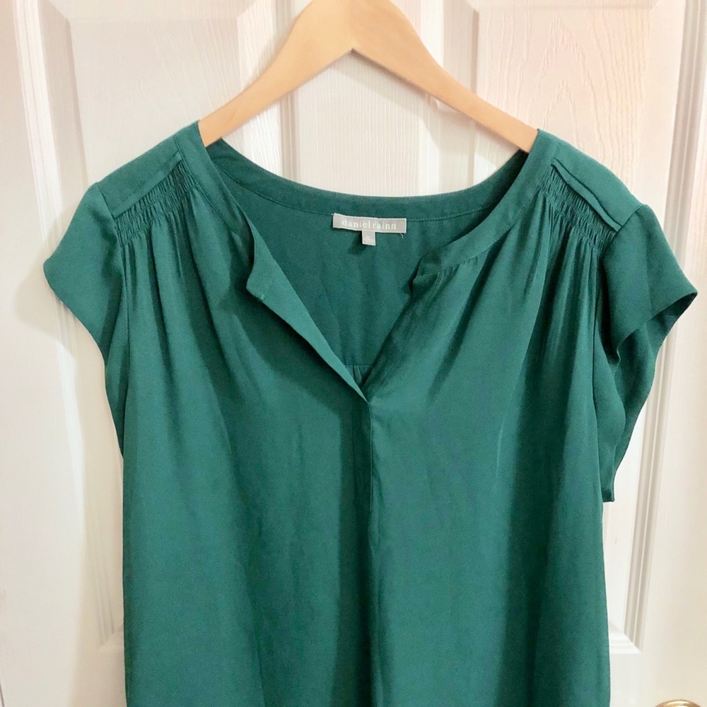 Emerald Green Blouse - XL